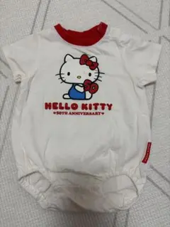 【着2】フタフタ キティちゃん ロンパース 70cm