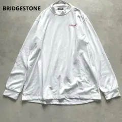 ブリヂストンスポーツ ホワイト 長袖カットソー TOUR B