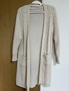 ロングカーディガン　春物　レディース