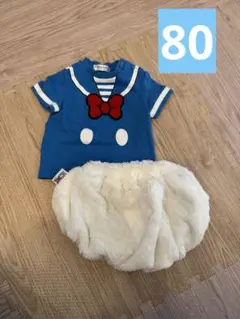 ディズニーリゾート　ドナルド　コスチューム　80