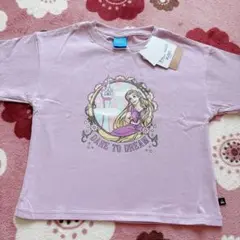 しまむら　ディズニープリンセス　ラプンツェル　Tシャツ　トップス　100cm