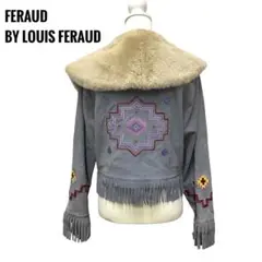FERAUD LOUIS FERAUD ルイ フェロー 羊革 ムートン コート