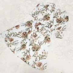 Ranan ラナン 花柄 総柄 ワンピース Ｍ