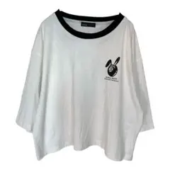 【8/31廃棄します】レディース トップス Tシャツ カットソー バニー 七分袖