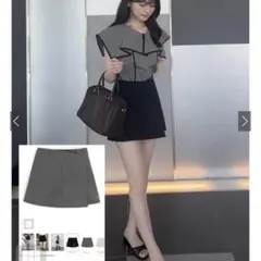 ラップデザインショートパンツ