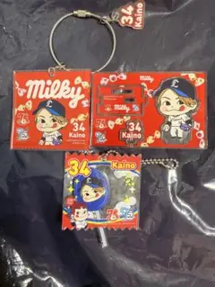 西武ライオンズ ペコちゃん 75周年 甲斐野央 3点セット コンプセット 完売品