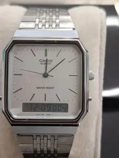 CASIO クォーツ 時計 ステンレス