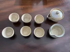 (オベサスさん専用)白薩摩焼　江月窯　飾瓶 白薩摩焼 江月窯 飾瓶（白薩摩焼 江月窯飾壷（藤文）