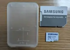 SAMSUNG 512GB EVO plus MicroSDカード
