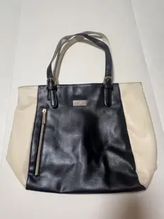 PRIVATE LABEL トートバッグ　白　ブラック