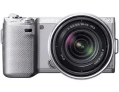 SONY NEX5N ミラーレス一眼カメラシルバーボディ単体