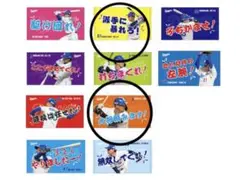 中日ドラゴンズ シークレット選手 ミニフェイスタオル 2枚セット