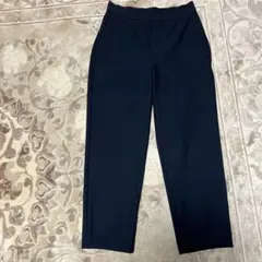 ネイビー ストレートパンツ Sサイズ