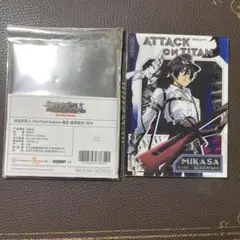 進撃の巨人　ミカサ　アクリルカード