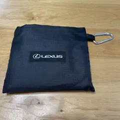 【Lexus】未使用 レクサス エコバッグ ブラック カラビナ付き