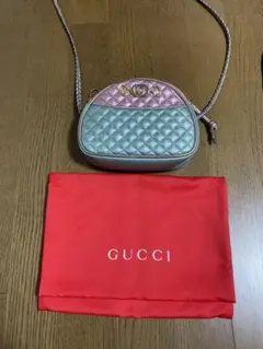 グッチGUCCI キルティングトラプンタータ ショルダーバッグ