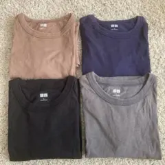 ユニクロ　クルーネックTシャツ　4色セット