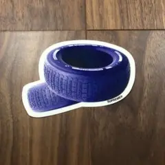 SUPREME ステッカー　TIRE BLUE