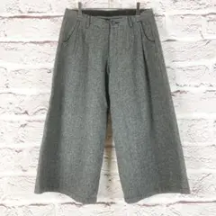 r321 R.M. グレー ワイドパンツ ￼￼カジュアル　M