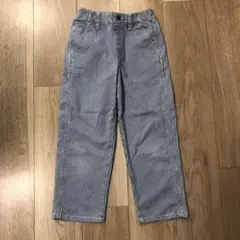 〈UNIQLO〉キッズ120㎝ ストライプ ロングパンツ