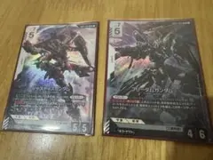 ジャスティスガンダム & フリーダムガンダム セット ガンダムカードゲーム