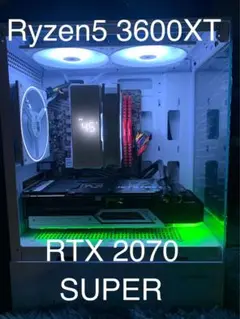 高性能ゲーミングPC Ryzen 5 3600XT RTX 2070 SUPER