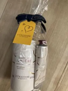 ロクシタン限定テールドルミエール ハンドクリーム ボディミルクセット