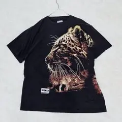 シンガポール ナイトサファリ【XL】NIGHT SAFARI Tシャツ ヒョウ