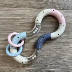 カラフル くすみカラー リングラトル ガラガラ