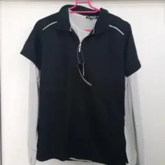 DUNLOP ブラック ポロシャツ Mサイズ