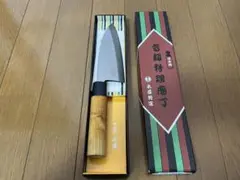 未使用♢日本橋木屋♢菜切包丁♢歌貞♢刃約１６センチ♢全長約１９センチ 未使用♢日本橋木屋♢菜切包丁♢歌貞♢刃約16センチ♢全長約