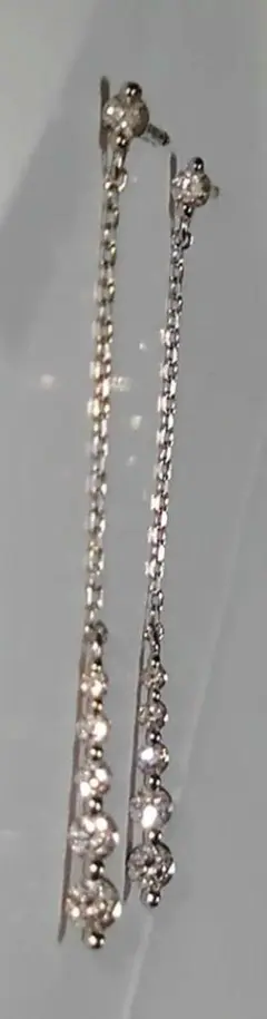 Vendome Aoyama Pt ダイヤピアス 0.28ct ¥143,000