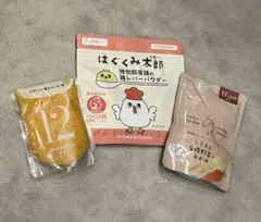 離乳食 ベビーフード はぐくみ太郎 はたけのみかた 地球畑 3点セット