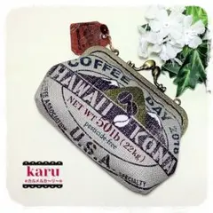 café コーヒーの豆袋 Blue Mountain ハンドメイド