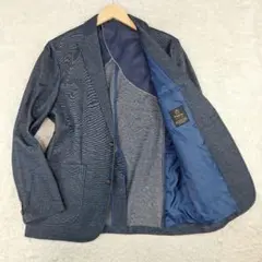 美品✨Navy PREMIUM　アンコン　デニムライクストレッチ　XXL