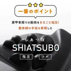 肩甲骨はがしピロー肩 かた 首 はがし ピロー コリ こり解消 健康グッズ 整体