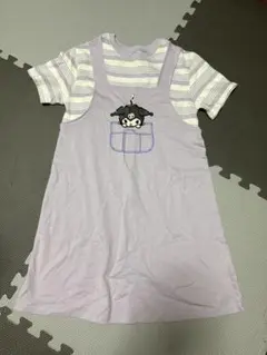 H&M クロミ kuromi 半袖ワンピース 134〜140cm
