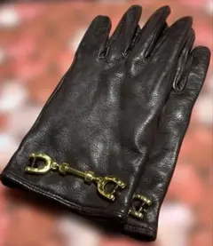 Sermoneta Gloves イタリア製 本革 レザーグローブ 金具付き