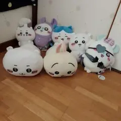 ７個【未使用】タグ付き ちいかわ BIGぬいぐるみ その他まとめ売り