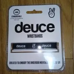 【値下げ不可】新品未開封deuceリストバンド　黒