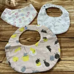 ハンドメイドスタイ　3枚セット　④