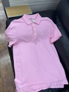 ⭕️試着のみ⭕️Abercrombie & Fitch ピンク ポロシャツ S