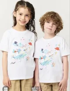 graniph メンダコアンドシーフレンズ キッズTシャツ