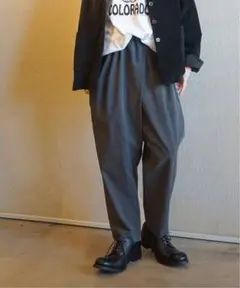 journal standard luxe・ピンストクロスオーバーイージーパンツ