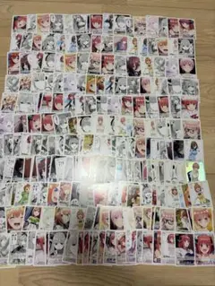 五等分の花嫁 カード まとめ売り