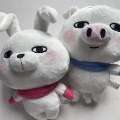 YOSISTAMP ヨッシースタンプぬいぐるみ うさぎ・ブタ セット