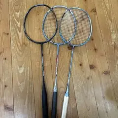 バドミントンラケット 3本セット