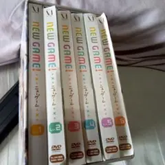 NEW GAME! DVD第1～６巻