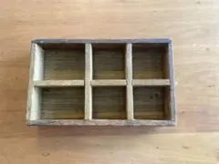 【アンティーク】ディズプレイラック　木製箱