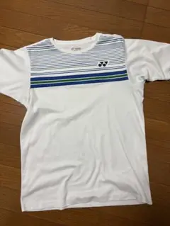 YONEX ストライプ ホワイトシャツ
